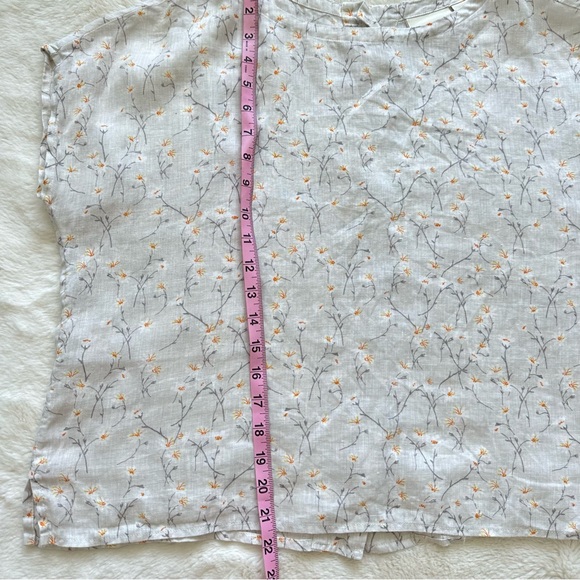 Cynthia Rowley linen top size S - Picture 6 of 7